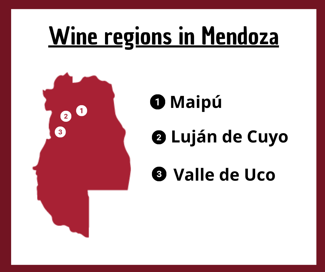 Everything you need to know about the main wine regions of Mendoza,  Argentina - Driver in Mendoza